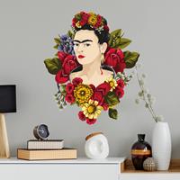 Wandtattoo Blumen Frida kahlo - Rosen