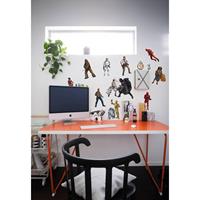 Bilderwelten Wandtattoo Kinderzimmer Star Wars Heroes Villains