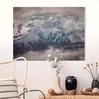 Bilderwelten Leinwandbild Berg - Querformat Berge von Tibet