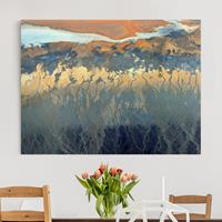 Bilderwelten Leinwandbild Natur & Landschaft - Querformat Kalifornien aus der Luft