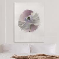 Bilderwelten Leinwandbild Blumen - Hochformat Wasserfarben - Anemonenbrise