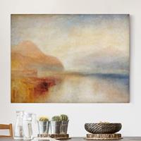 Bilderwelten Leinwandbild Kunstdruck - Querformat William Turner - Monte Rosa