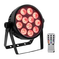 Steinigke Showtechnic EUROLITE LED 4C-12 Silent Slim spot LED spot