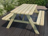 Mobistoxx Picknicktafel ANDALOUSIE 120 cm natuurlijke pijnboom