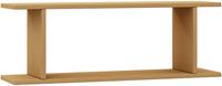 VCM Wandregal Regal Hängeregal Wandboard Regal Hängeboard Bücherregal Holz Sirola hellbraun