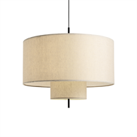 New Works Randpendel Pendelleuchte Beige