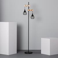 Bussandri Vloerlampen | Iluzzia Monah | Industrieel | Zwart