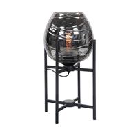 Highlight Fantasy - Tafellamp - E27 - 21 x 21  x 45cm - Zwart