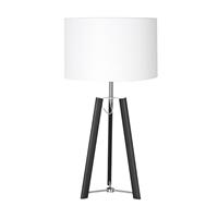 Highlight Tripod - Tafellamp - E27 - 32 x 32  x 64cm - Zwart