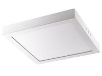 Alco LED-Deckenleuchte eckig 225x225xx35mm 18W weiß