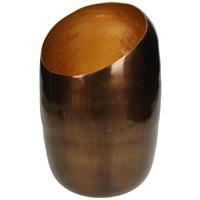 Svj Home Decorations SVJ Home Deocations Windlicht  17 x 17 x 27  Aluminium  Brons