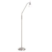 Highlight Touchy - Vloerlamp - G9 - 21 x 21  x 150cm - Nikkel