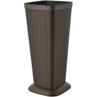Bruine parapluhouder kunststof 57 cm -