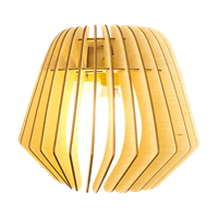Bomerango Wall Spin lamp - Muurlamp - Hout - Medium