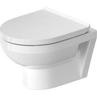 Duravit No.1 Wand-Tiefspül-WC Compact, rimless, mit WC-Sitz, 45750900A1