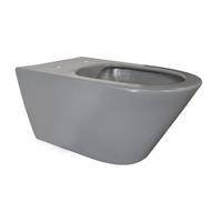 Stereo spoelrandloos wandcloset 53cm zonder zitting Mat Grijs 32.3567
