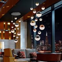 Schuller Valencia LED-Hängeleuchte Sphere multicolour 14fl, App