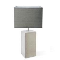 Light depot - tafellamp Pillar 43 beton & lampenkap Block 25 - antraciet - Outlet