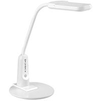 BES LED LED Bureaulamp - Aigi Diplo - 6W - Aanpasbare Kleur - Dimbaar - Rechthoek - Mat Wit - Kunststof