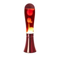 lava lamp Magma rood aluminium