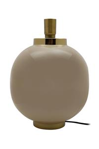 Kayoom Tafellamp Art Deco 125 Taupe Gold