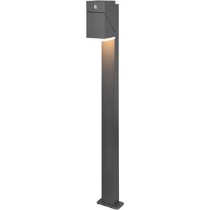 BES LED Led Tuinverlichting Met Bewegingssensor taande Buitenlamp - Trion Avirma - 7w - Warm Wit 3000k - Rechthoek at