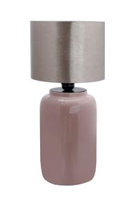 Kayoom Tafellamp Art Deco 625 Altrosa Silber