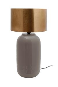 Kayoom Tischlampe Art Deco 725 Grau Gold