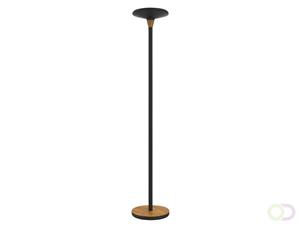 UNiLUX LED-Deckenfluter BALY Bamboo, schwarz-bambus