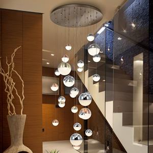 Schuller Valencia LED-Hängeleuchte Sphere multicolour 27-flammig App