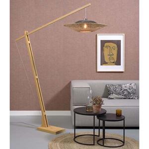 GOOD&MOJO Vloerlamp Kalimantan naturel h.207 cm