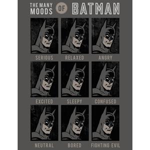Batman Fleece Deken Mood - 130 X 170 Cm - Polyester