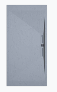 Sanifun douchebak Stone Side Grey Slate 120 x 90 P.