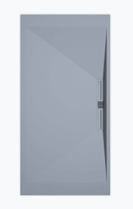 Sanifun douchebak Stone Side Grey Smooth 120 x 90 P.