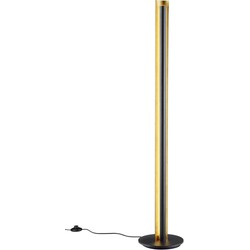 TRIO Moderne Vloerlamp Texel - Metaal - Zwart