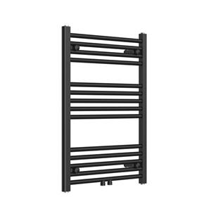 Rosani Classic radiator 60x80cm recht middenaansluiting 362watt mat zwart AF-CN6080B