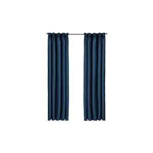 Larson Premium - Premium Gordijn uxury Home Edition et Haken - 3m X 2.7m - Donkerblauw