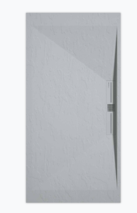 Sanifun douchebak Stone Side Gray 7035 Slate 120 x 90 P.