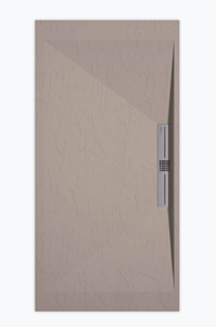 Sanifun douchebak Stone Side Sand Slate 120 x 90 S.