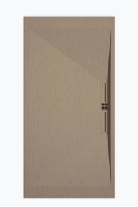 Sanifun douchebak Stone Side Moka Slate 120 x 90 P.