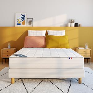 LA REDOUTE INTERIEURS Matras met veren, wol en mousse, stevig luxe comfort