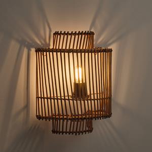 LA REDOUTE INTERIEURS Wandlamp in rotan, Haya