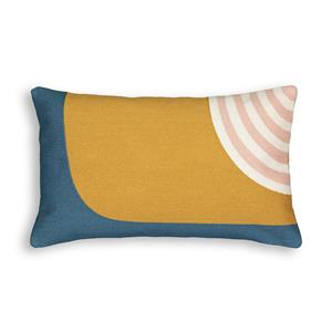 LA REDOUTE INTERIEURS Geborduurd kussenhoes, Wavy