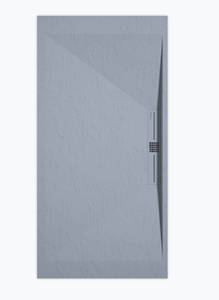 Sanifun douchebak Stone Side Gray Slate 120 x 80 P.