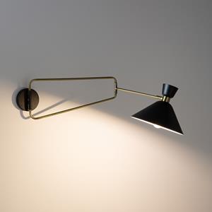 AM.PM Richtbare wandlamp in verouderde messing, Zoticus