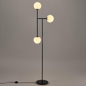 LA REDOUTE INTERIEURS Voetlamp in metaal en opaline glas, Atea