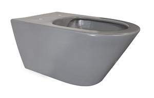 Mueller Filo randloos toilet mat grijs