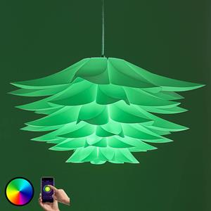 Lindby Smart Hängelampe Lavinja, RGB, LED, App