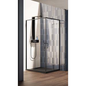 Lacus Nisdeur  Vulcano Evo 75x200 Cm Schuifdeur Zwart
