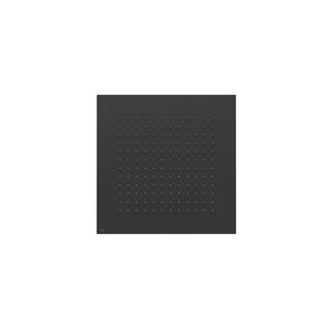 Tres Hoofddouche  Plafond 38x38 cm Vierkant Patroon Mat Zwart